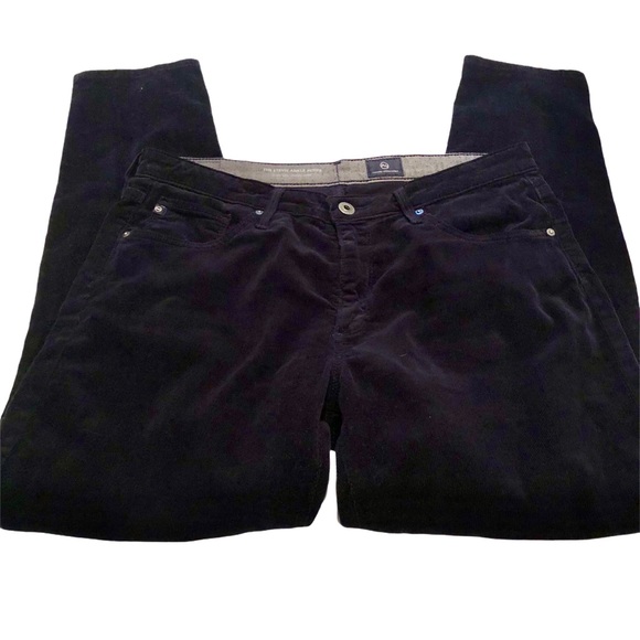 Adriano Goldschmied Corduroy Dark Navy Pants - Picture 6 of 11